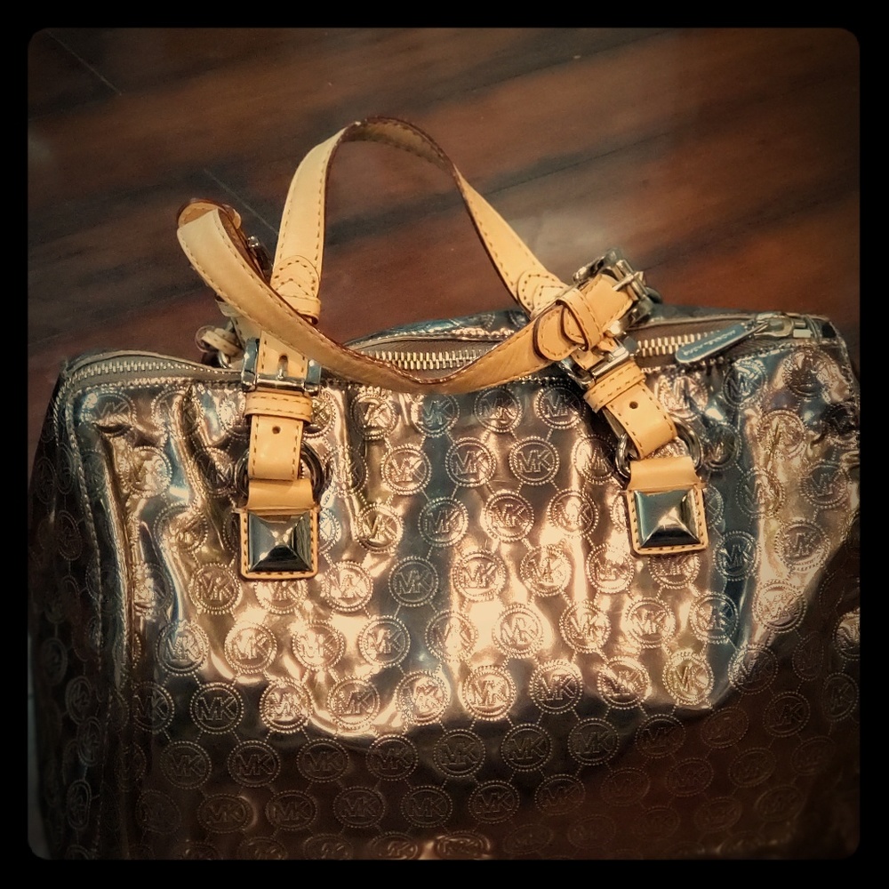 MICHAEL KORS LARGE GRAYSON SATCHEL